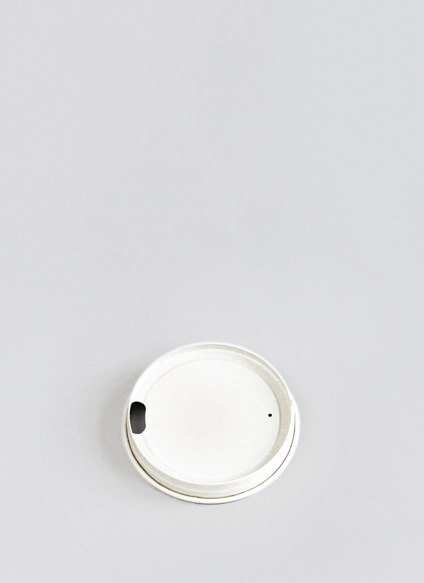 Couvercles en papier blanc