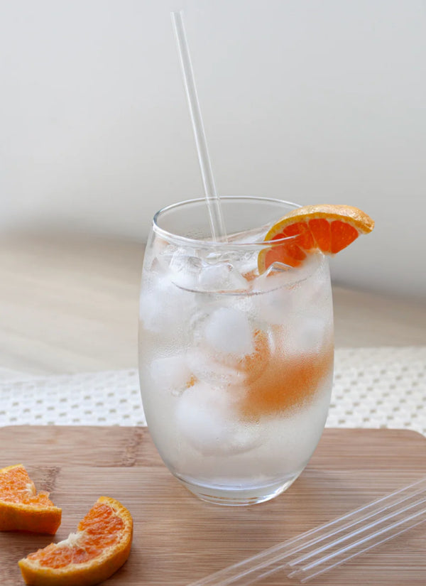 Pailles transparentes