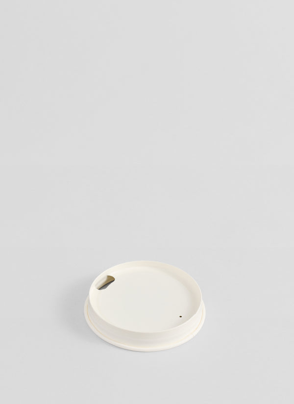 Couvercles en papier blanc
